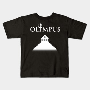 Olympus CC logo - White Kids T-Shirt